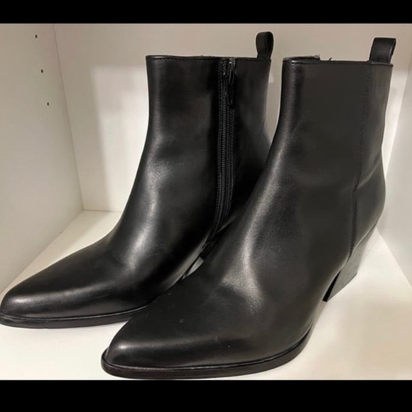 Seychelles Aboard Boots Black Leather, 7.5 - Picture 2 of 7